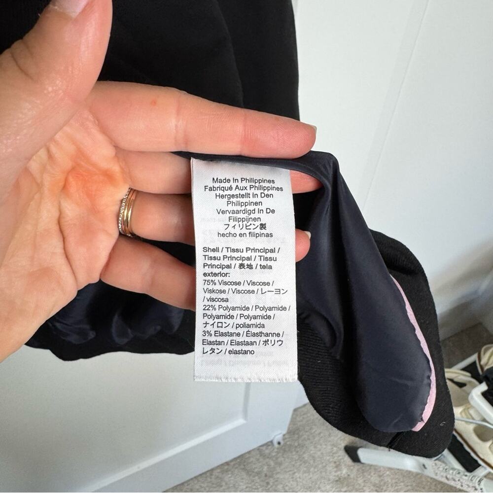 J. Crew The Going Out Blazer Stretch Twill Black Jacket Size 4 - Picture 4 of 7